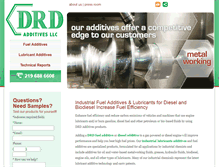 Tablet Screenshot of drdadditives.com